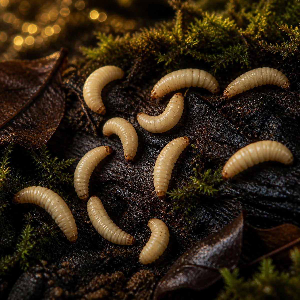 Wax Worms (Galleria mellonella)
