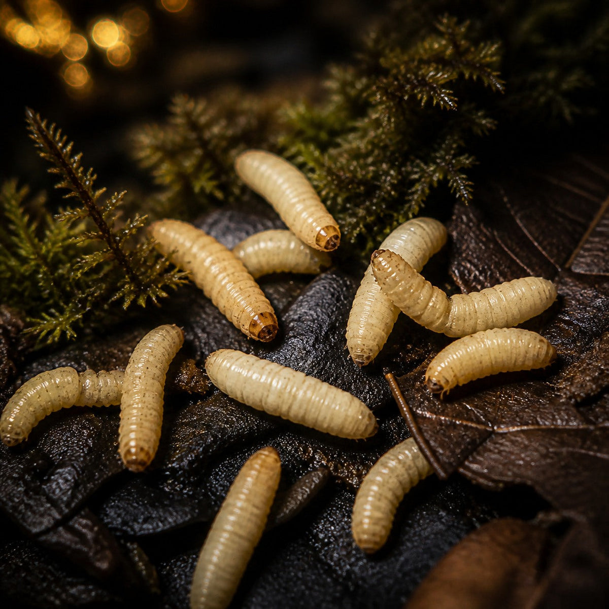 Wax Worms, Bulk (Galleria mellonella)