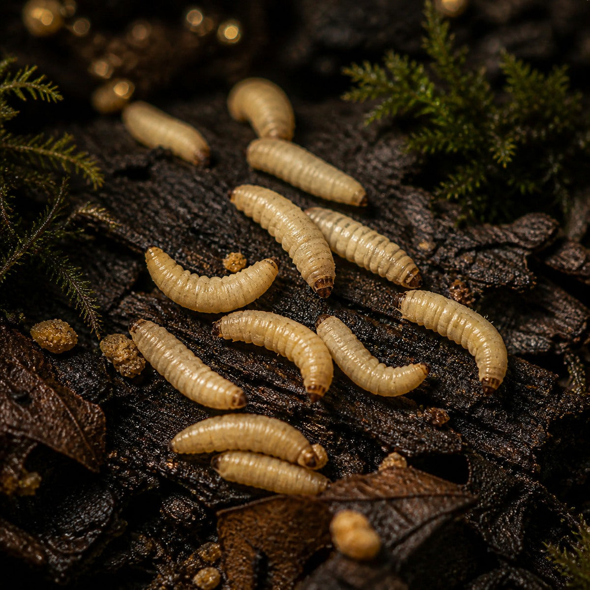 Wax Worms (Galleria mellonella)