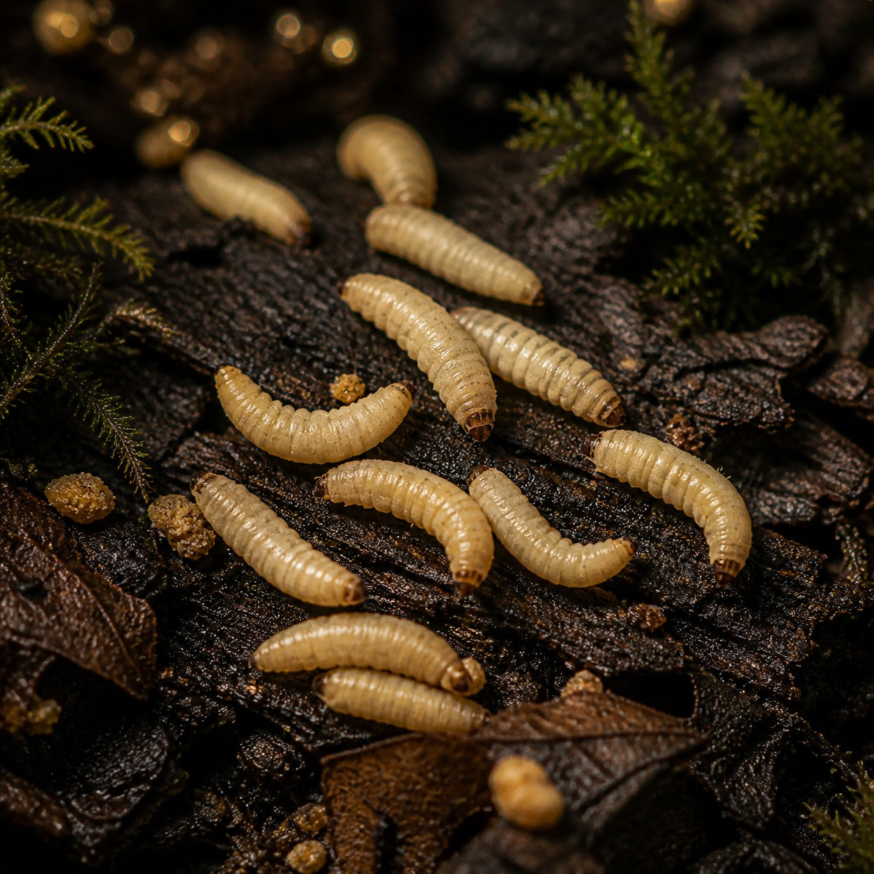 Wax Worms (Galleria mellonella)